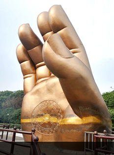 无锡灵山，背起禅的行囊