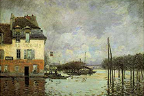 印象派画家：希斯里﹝Alfred Sisley, 1839 ~ 1899﹞