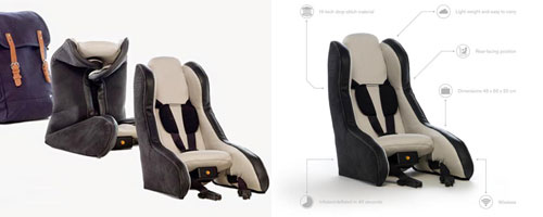 Volvo便携式儿童安全座椅