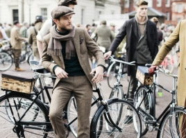 【一周潮趴】直击 2014 伦敦 Tweed Run 复古骑行大会