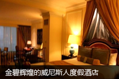 金碧辉煌的威尼斯人度假酒店