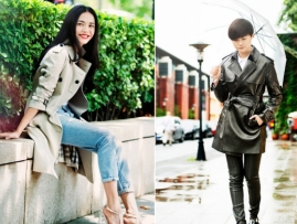 姚晨、陈坤、李宇春领衔示范，Burberry 风衣艺术展登陆成都