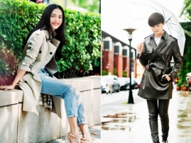 姚晨、陈坤、李宇春领衔示范，Burberry 风衣艺术展登陆成都
