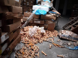 走私入境僵尸肉销往全国